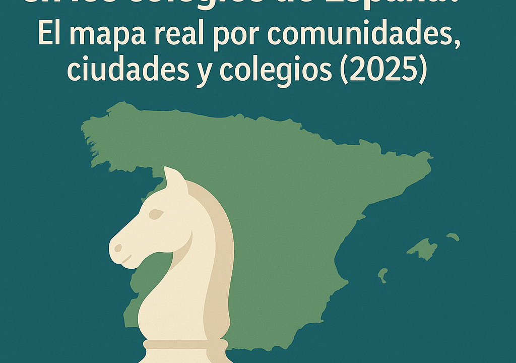 Ajedrez educación España.