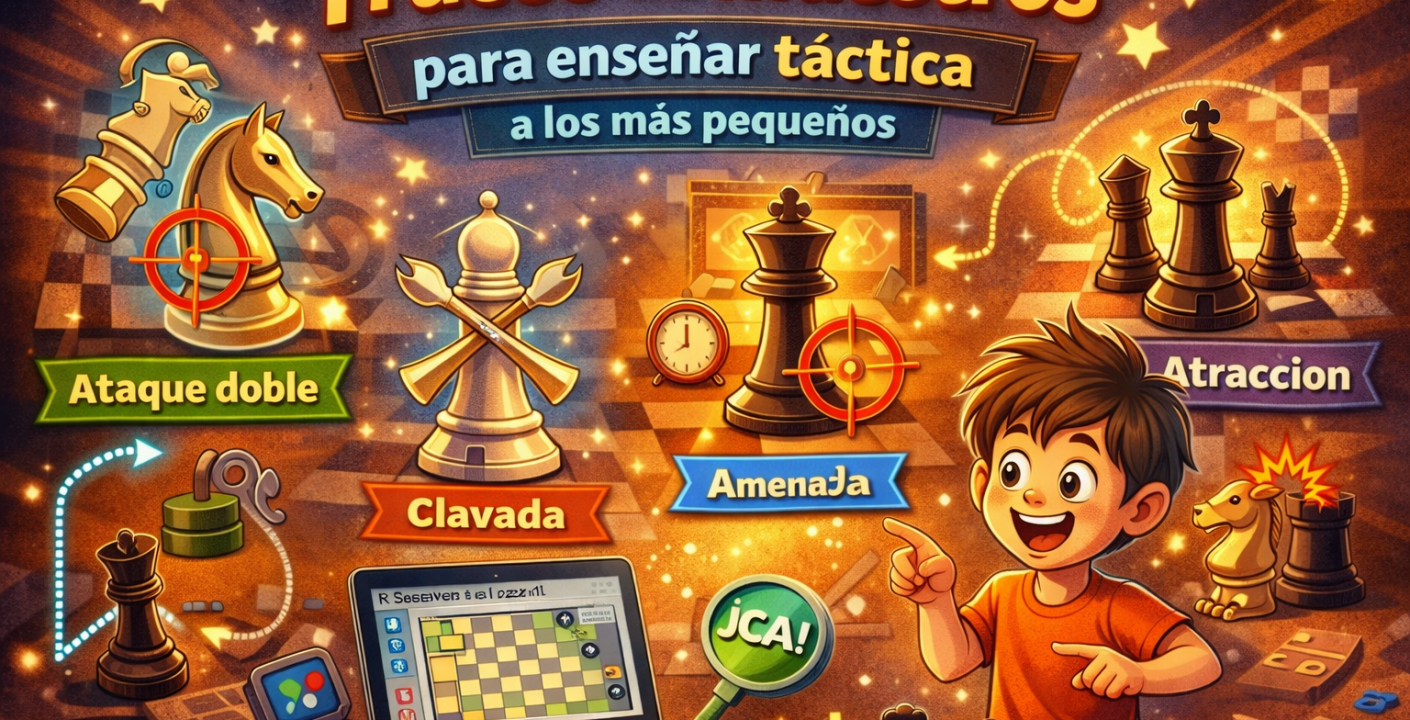 Trucos de ajedrez para niños.