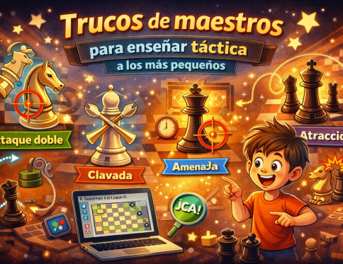 Trucos de ajedrez para niños.
