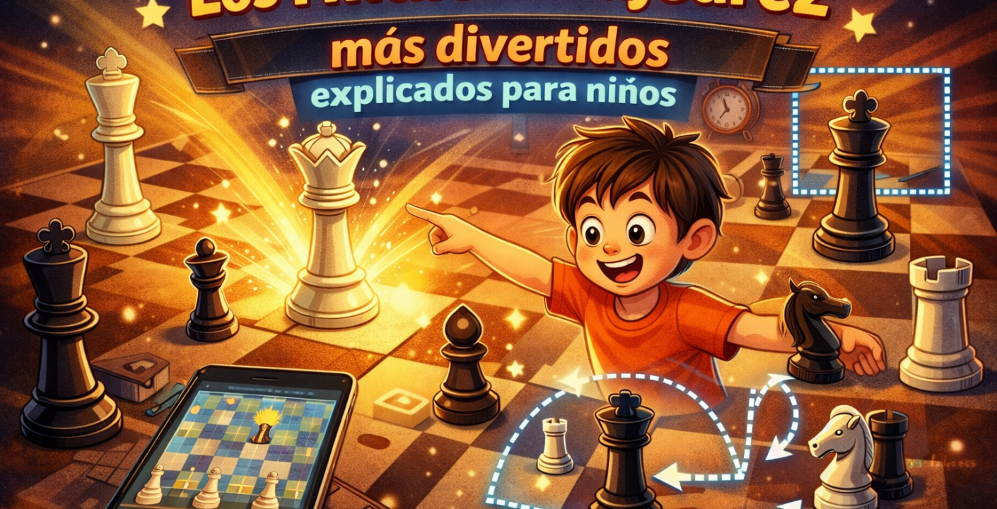 Finales ajedrez para niños