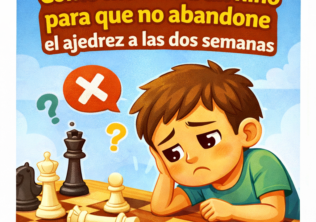 Motivar niños ajedrez