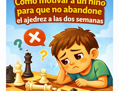 Motivar niños ajedrez