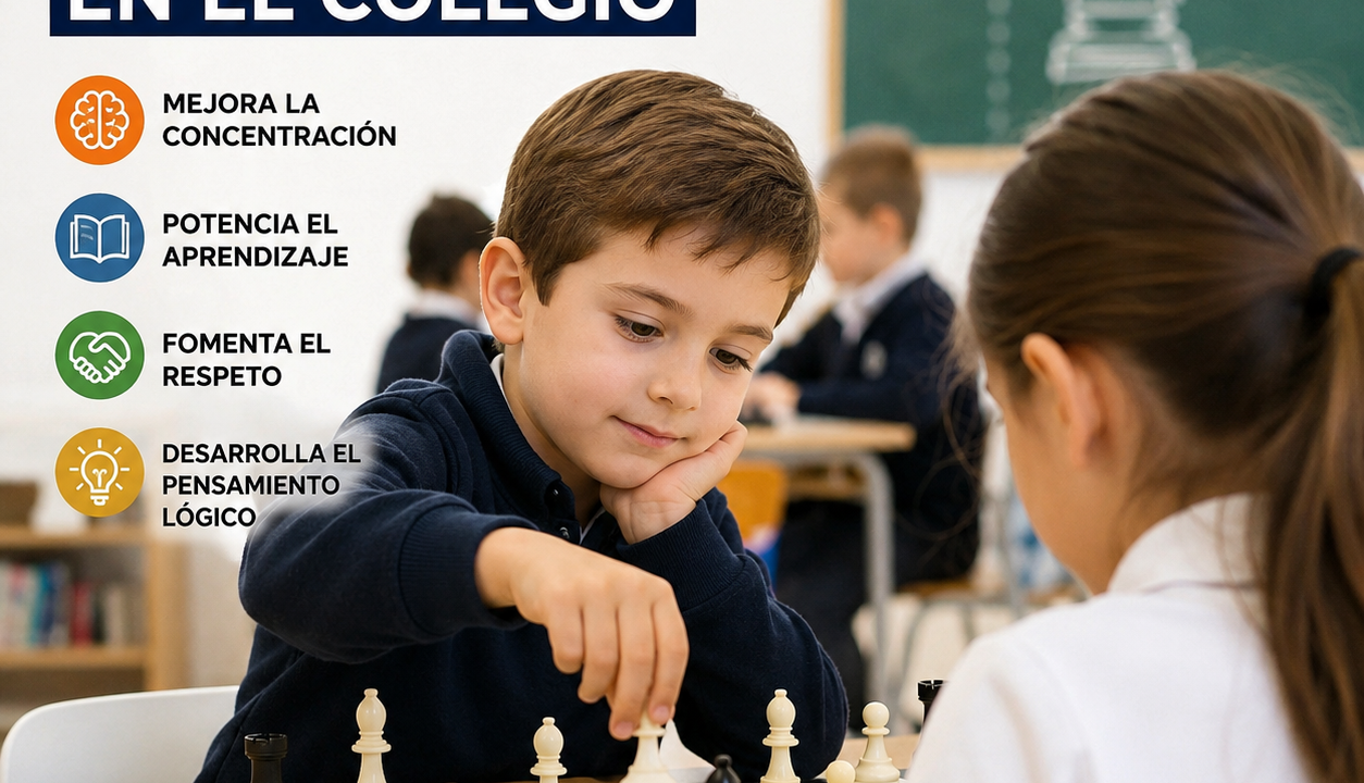 Beneficios ajedrez colegio
