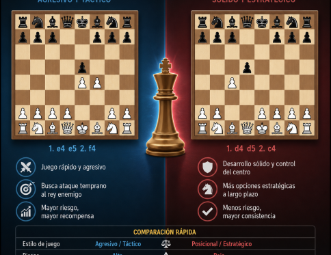 Gambito de dama y gambito de Rey