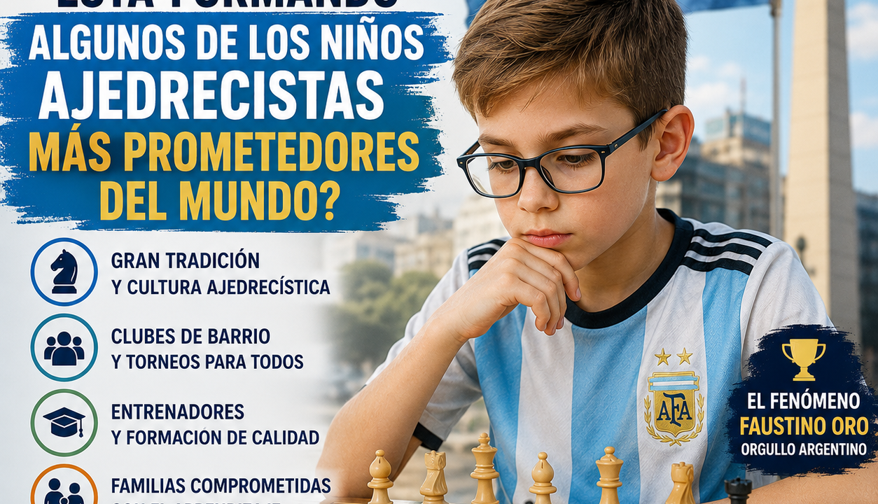 Ajedrez niños argentina